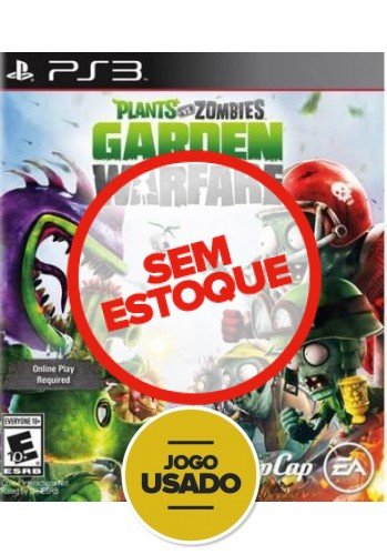 Plants vs Zombies Garden Warfare - PS3 ( Usado ) Plants vs Zombies Garden Warfare - PS3 ( Usado )